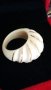 Антикварен  пръстен от злато и слонова кост, снимка 1 - Пръстени - 37934489