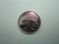 монета 10 цента Зимбабве