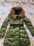 Елегантно зимно яке с естествен пух , снимка 6