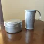 Стара алуминиева мярка,алуминиева кутия, снимка 1