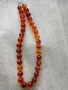 Класически стар  кехлибар огърлица гердан  бижу бижута , снимка 7