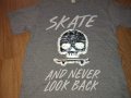 Skate 12 г. тениска с интерактивен мотив двулицеви пайети, снимка 2