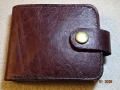 мъжки портфейл от естествена кожа /ръчна изработка/, снимка 2