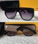 Fendi 2022 дамски слънчеви очила маска с лого, снимка 1 - Слънчеви и диоптрични очила - 38151847