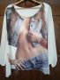 Дамска 3Д блуза със закачлив акцент , снимка 1 - Туники - 37465359