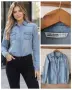 Дънкова риза Zara, снимка 1
