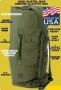 НОВ Оригинална Американска Военна РАНИЦА САК 80 литра Войнишки Денк Чанта 93x30x30 см Кордура БАРТЕР, снимка 2