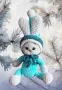 Зайче с Шапка - Кукла Амигуруми от Галина Ангелова, снимка 1