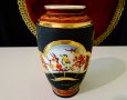 Японска ваза костен порцелан,злато,Satsuma. , снимка 3