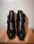 Нови - 35% дамски черни боти на ток 37 номер, снимка 7