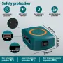 Адаптер за безжично зарядно устройство батерия съвместима с Bosch 18 V USB адаптер , снимка 7