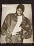 Винтидж снимка картичка на ПОП ИКОНАТА Michael Jackson рядка за КОЛЕКЦИЯ 51224, снимка 1