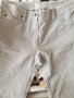 Бели кадифени джинси, снимка 1 - Дънки - 37820854