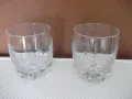 Лот от 2 бр. стъклени чаши, снимка 1