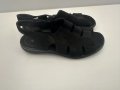 Черни сандали от естествен велур Ecco Comfort Foam Arch Support, снимка 4