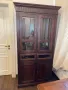 Мебели от тиково Дърво Шкаф скрин 2 бр библиотека витрина бюфет стелаж масив , снимка 5