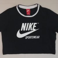 Nike Sportswear Archive Cropped T-Shirt оригинална кроп тениска L Найк, снимка 1 - Спортни екипи - 33742807