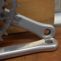 Ретро Шосейни Курбели Shimano Dura Ace 1рво поколение, снимка 5 - Части за велосипеди - 39261021