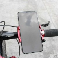 Алуминиева стойка за телефон за велосипед, мотор, АТВ, 50/100мм, черен, снимка 4 - Аксесоари за велосипеди - 32008061