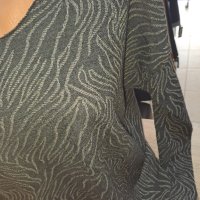 Блузка в сиво , снимка 4 - Блузи с дълъг ръкав и пуловери - 42469551