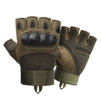 4053 Тактически ръкавици без пръсти с протектор, снимка 7 - Ръкавици - 42148213