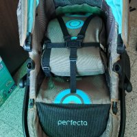 Комбинирана бебешка количка Chipolino Perfecta, снимка 2 - Детски колички - 44465500