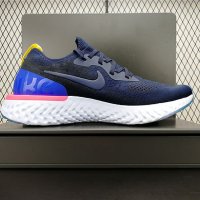 Nike Epic React Flyknit College Navy, снимка 4 - Спортни обувки - 42199555