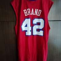 NBA Los Angeles Clippers #42 Elton Brand Basketball потник баскетболен, снимка 1 - Тениски - 37916386