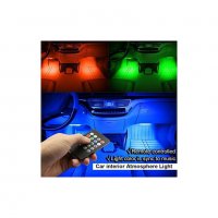 Авто Интериорни Светлини, RGB LED ленти за декорация, снимка 3 - Аксесоари и консумативи - 30747762
