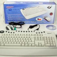 безжична клавиатура и мишка, снимка 1 - Клавиатури и мишки - 29764933