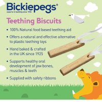 Bickiepegs Natural Teething Biscuits за никнещи зъбки 6+, снимка 3 - Други - 38965547