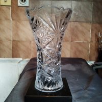 кристална ваза , снимка 1 - Вази - 29512828