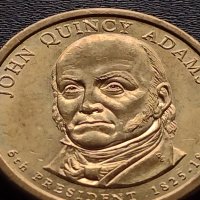 Възпоменателна монета 1 долар JOHN QUINCY ADAMS 6 президент на САЩ (1825-1829) за КОЛЕКЦИЯ 38105, снимка 4 - Нумизматика и бонистика - 40765266
