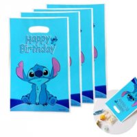 Стич Stitch 10 бр торбички за лакомства подарък рожден ден парти, снимка 3 - Други - 35352954
