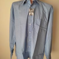 Продавам НОВА мъжка риза с дълъг ръкав райе, снимка 1 - Ризи - 42896146