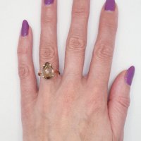 Златни пръстени-14К, снимка 6 - Пръстени - 38698702