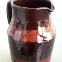 Кана ваза керамика, снимка 3 - Вази - 23638144