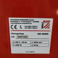Прахоулавяща машина Holzmann ABS5000SE (като нова), снимка 4 - Други машини и части - 42903650