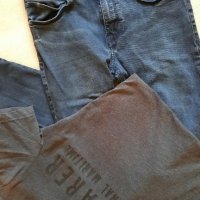 Дънки PULL&BEAR + Подарък тениска LC WAIKIKI, снимка 1 - Детски панталони и дънки - 34256274