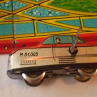 механичен тенекиен влак с писта Унгария 60-те Години, снимка 9 - Колекции - 39939043