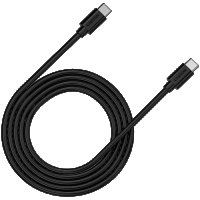 Зареждащ кабел CANYON UC-12, USB Type-C to USB Type-C, 2M, Черен SS30238, снимка 1 - USB кабели - 40062977