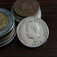 Монета - Eл Салвадор - 5 центавос | 1963г., снимка 2 - Нумизматика и бонистика - 35284941