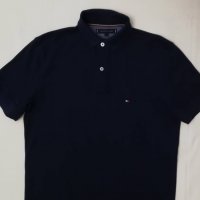 Tommy Hilfiger Polo Shirt оригинална тениска S памучна поло фланелка, снимка 2 - Тениски - 37915913
