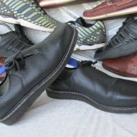 КАТО НОВИ 43 - 44, Vintage Hiking Shoes, Skywalk original, Black Leather, Bavarian, Das Beste, Mens, снимка 8 - Ежедневни обувки - 37606098