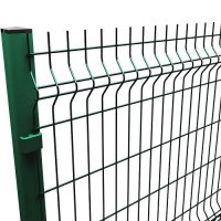 Ограда, оградни пана и оградни колове, зелени и антацит