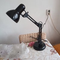 лампа шарнирна,Работна Лампа шарнирна,подвижна, Настолна лампа,за бюро,маса,тезгях,струг,, снимка 8 - Настолни лампи - 44404521