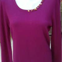 Дамска блуза - 100% естествена материя, снимка 1 - Блузи с дълъг ръкав и пуловери - 31086239