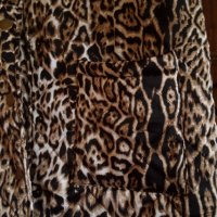 дълъг макси шушляков елек грейка леопардов принт, снимка 3 - Елеци - 35467324