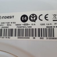  Продавам пералня Indesit XWA 71251 W EU на части , снимка 13 - Перални - 30484840