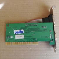  PCI to 2 Serial Ports Expansion Card Chronos MP9835R2 , снимка 7 - Други - 38705466